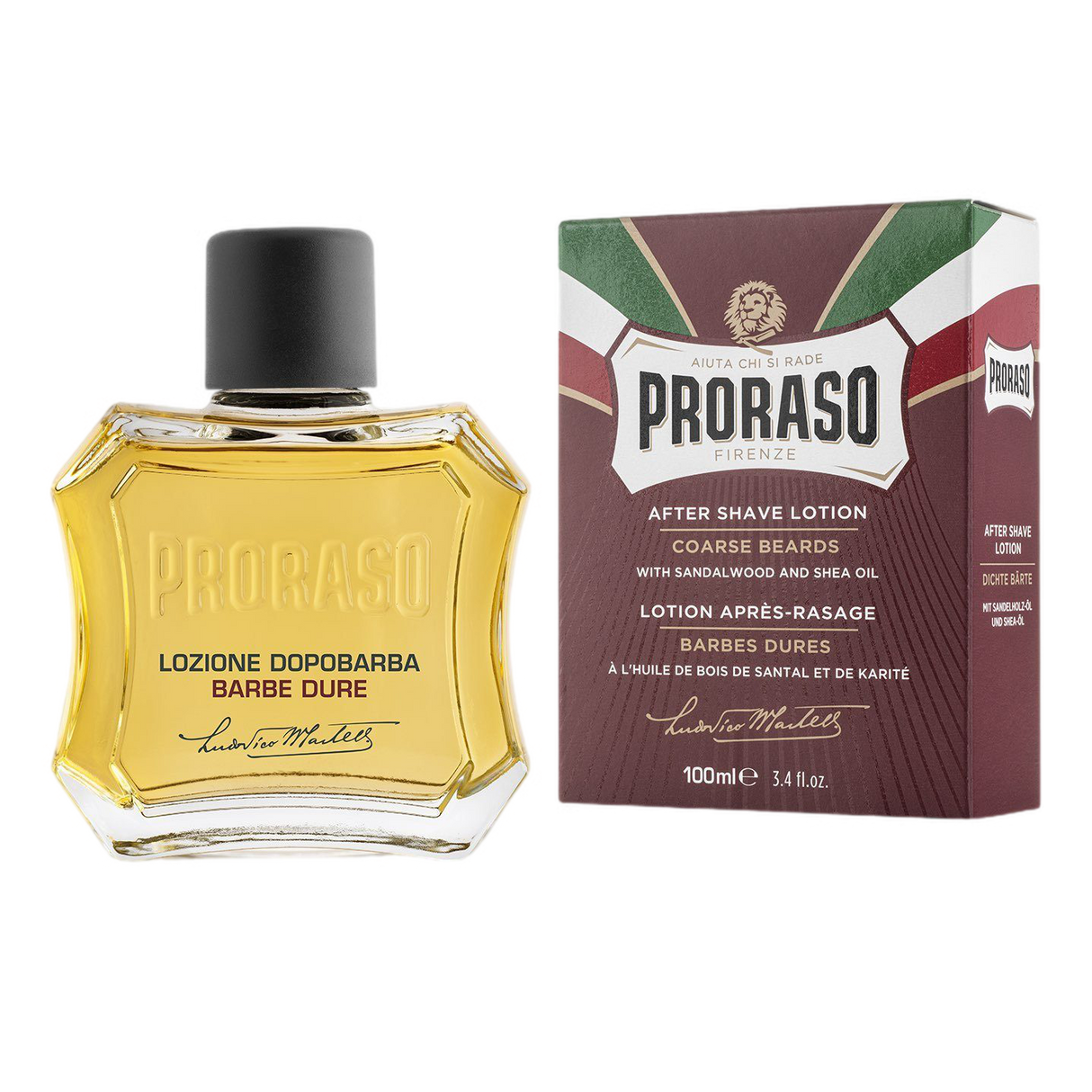 Proraso Aftershave Lotion etterbarberingsvann - Sandeltre