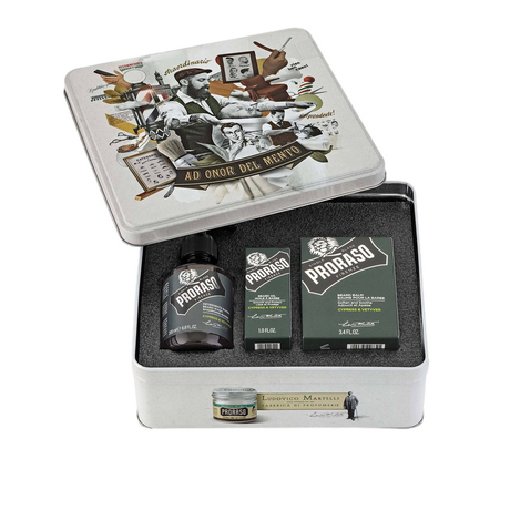 Proraso Beard Kit skjeggsett Sypress og vetiver