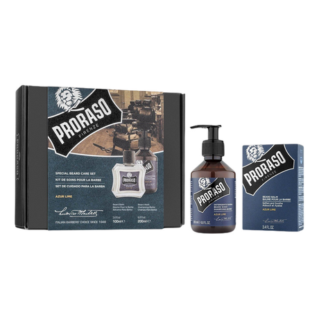 Proraso Duo Pack sjampo og skjegglotion Lime og mynte