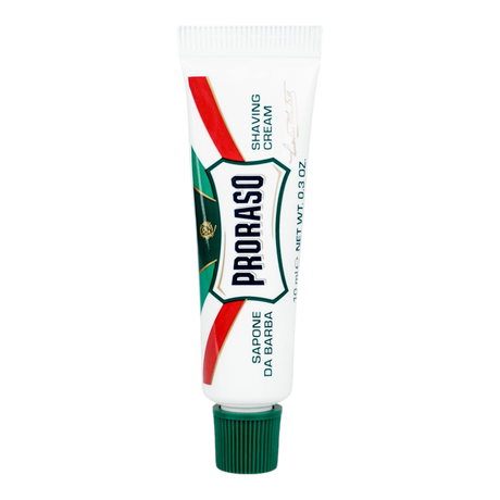 Proraso Mini barberkrem i tube - Eukalyptus og mentol