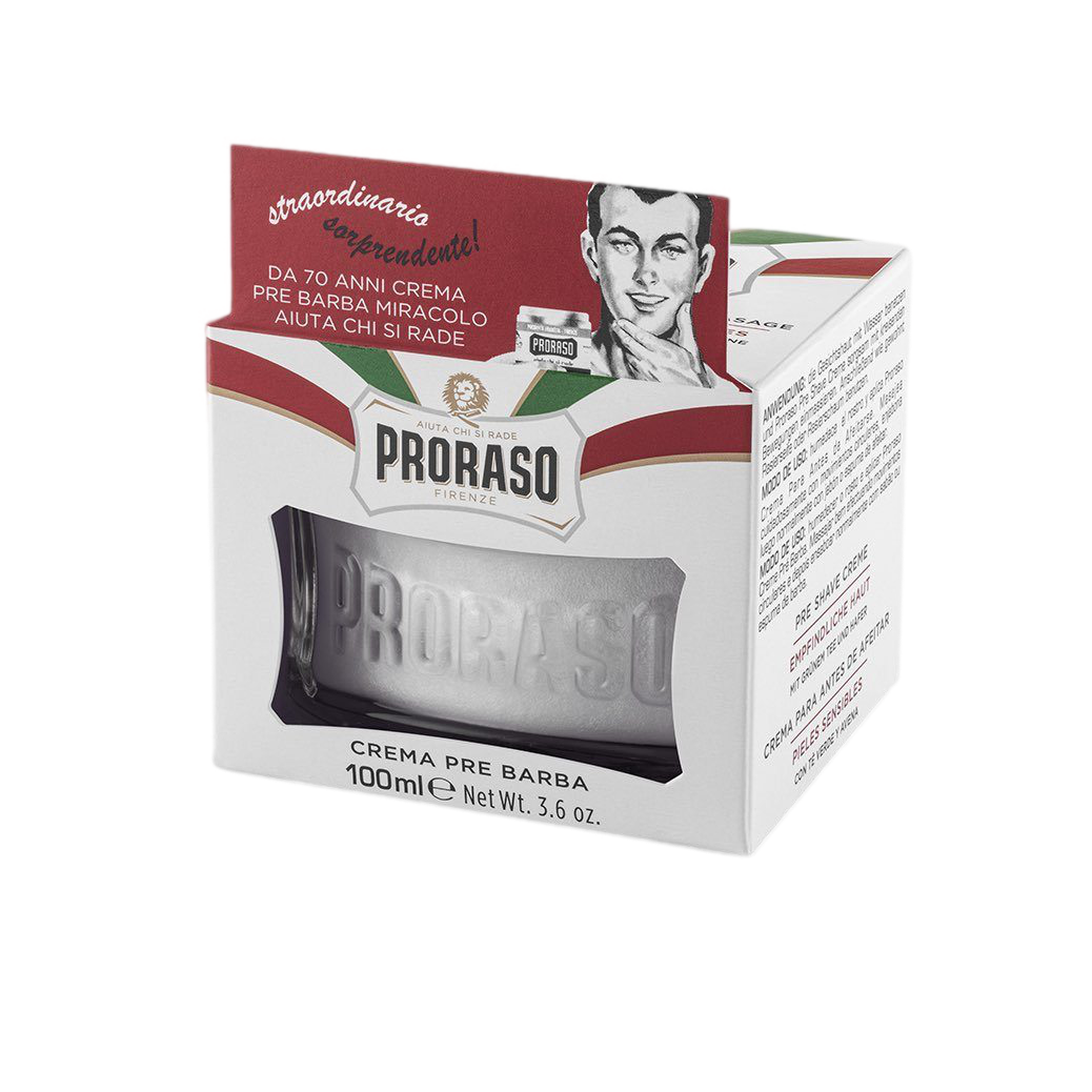 Proraso Pre-Shaving krem - Grønn te og havre