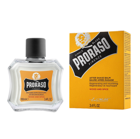 Proraso Single Blade Aftershave balm - Tre og krydder