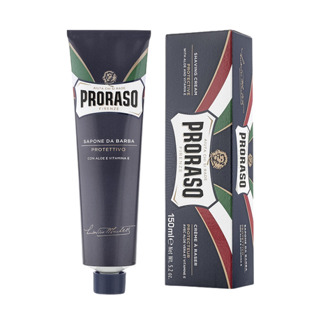 Proraso barberkrem i tube - Aloe vera og vitamin E