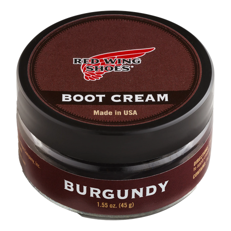 Red Wing Boot Cream Burgunder 