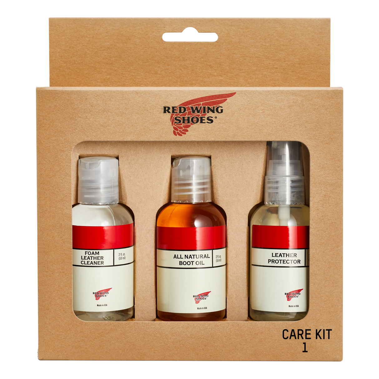 Red Wing Mini Care Kit - Oiled Tanned Leather 