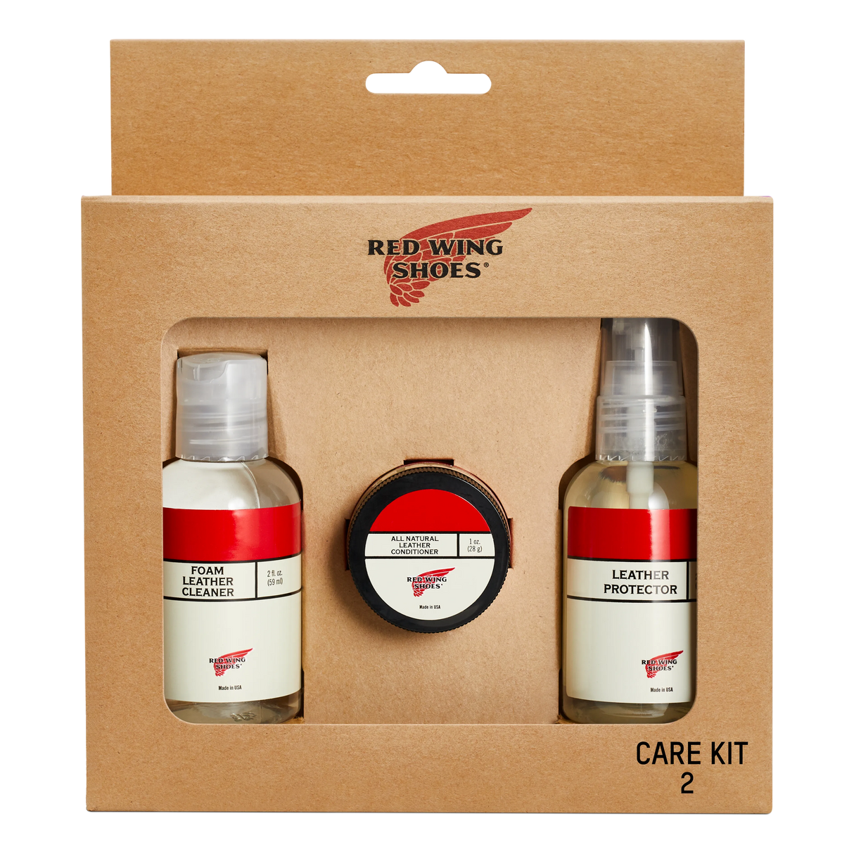 Red Wing Mini Care Kit - Waxed Leather 