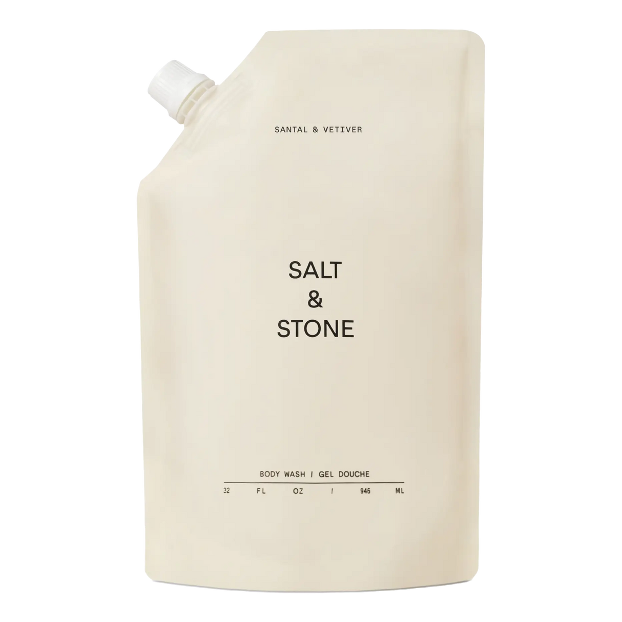 Salt & Stone Body Wash - Refill Santal & Vetiver 