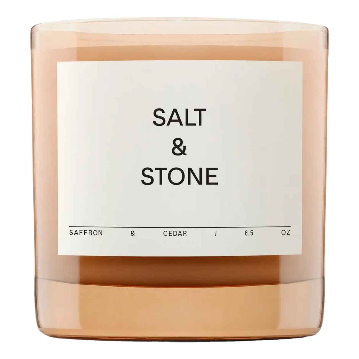 Salt & Stone duftlys Saffron & Cedar 