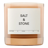 Salt & Stone duftlys Saffron & Cedar 