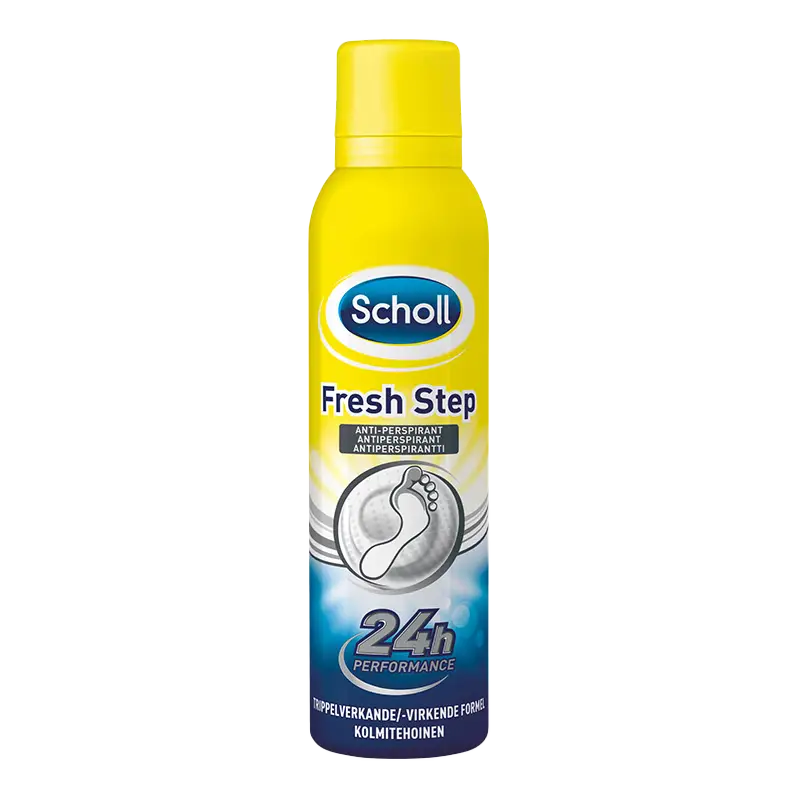 Scholl Fresh Step antiperspirant fotspray 