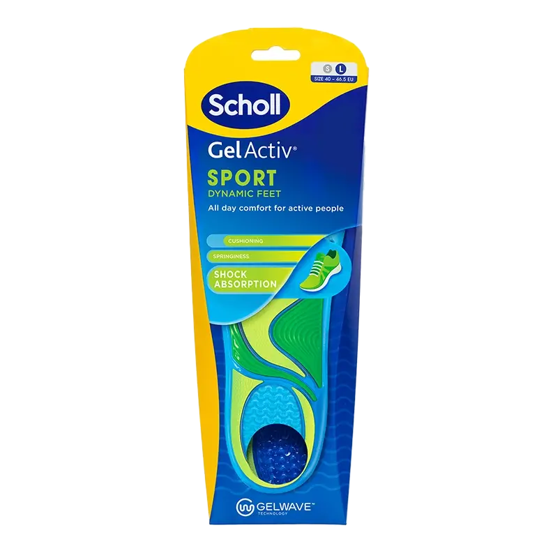 Scholl GelActiv Sport innleggssåler L (40-46.5) 