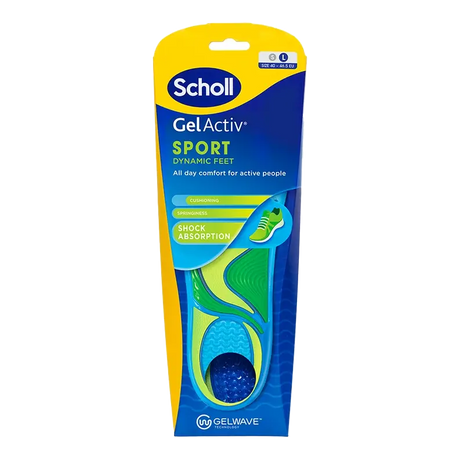 Scholl GelActiv Sport innleggssåler L (40-46.5) 