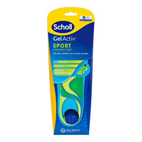 Scholl GelActiv Sport innleggssåler S (35.5-40.5) 