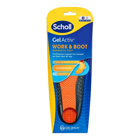 Scholl GelActiv Work & Boot innleggssåler S (35.5-40.5) 