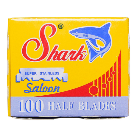 Shark Super Stainless barberblader til shavette - 100-pakning