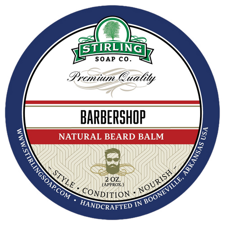 Stirling Soap Co. Beard Balm skjeggpomade Barbershop