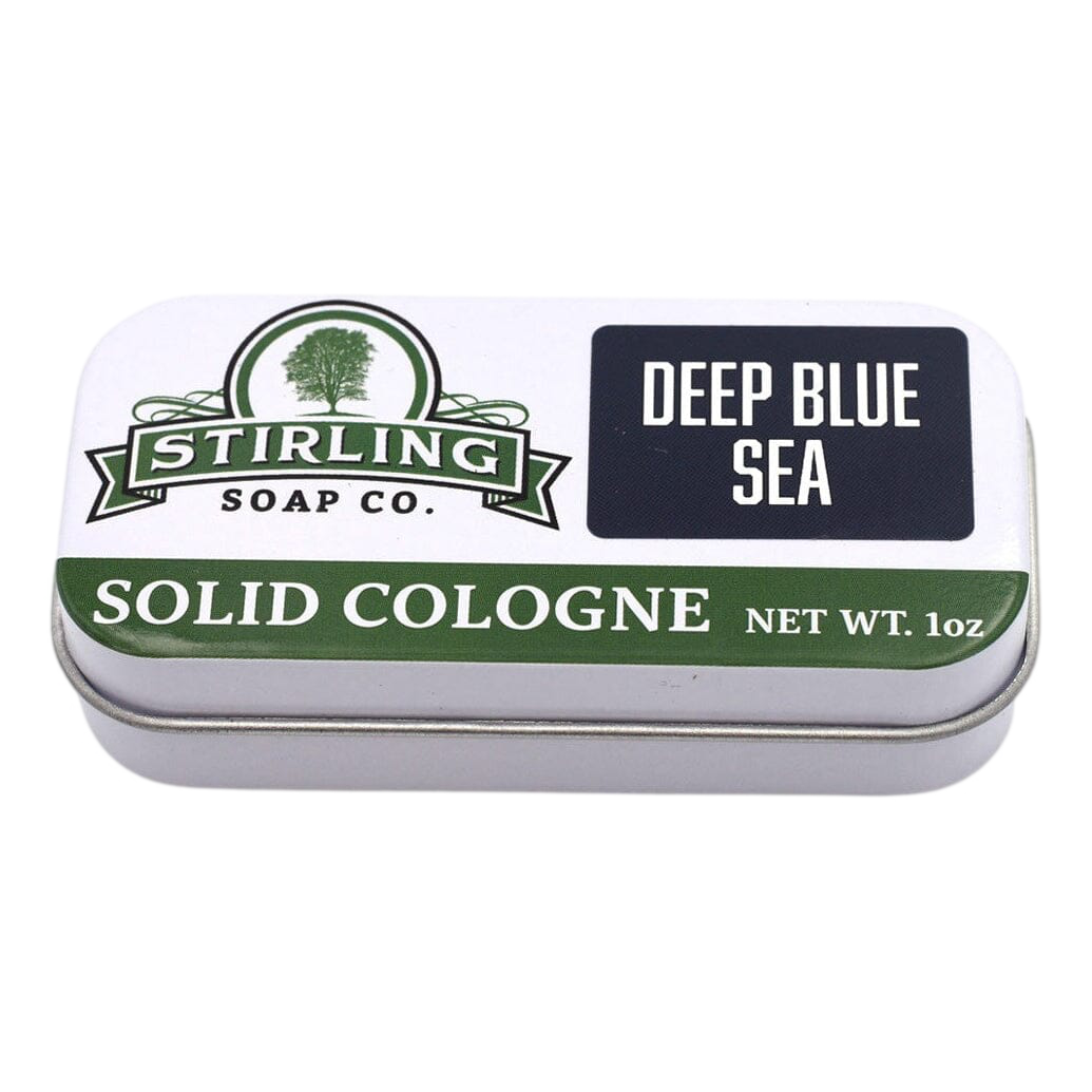 Stirling Soap Co. Solid Cologne Deep Blue Sea