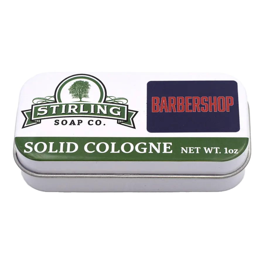 Stirling Soap Co. Solid Cologne Barbershop 