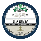 Stirling Soap Co. barbersåpe i skål Deep Blue Sea