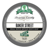 Stirling Soap Co. barbersåpe i skål Baker Street