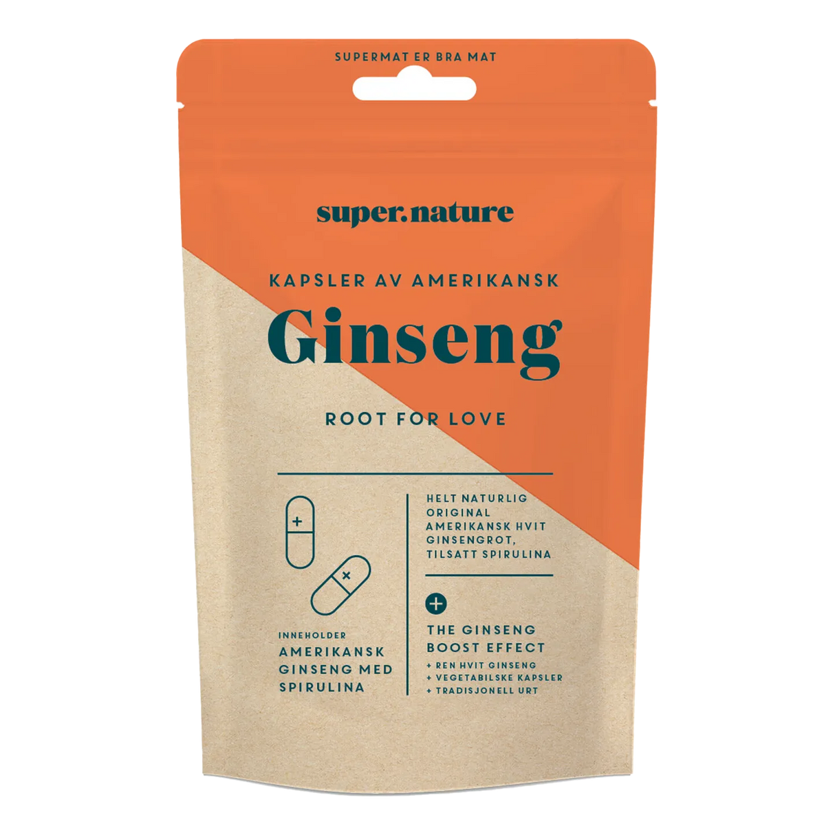 Supernature Amerikansk Ginseng 