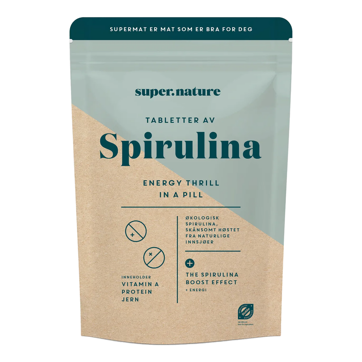 Supernature Spirulina-tabletter 