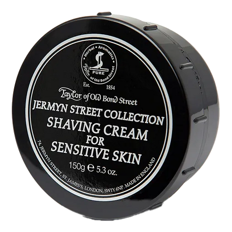 Taylor of Old Bond Street barberkrem i skål - Jermyn St. Sensitive Skin 