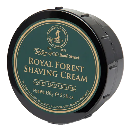 Taylor of Old Bond Street barberkrem i skål - Royal Forest 