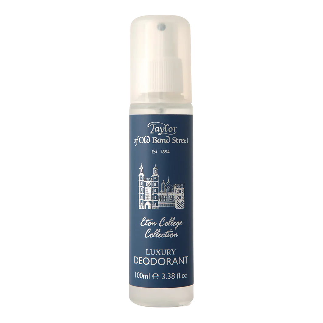 Taylor of Old Bond Street deodorant spray Eton College 