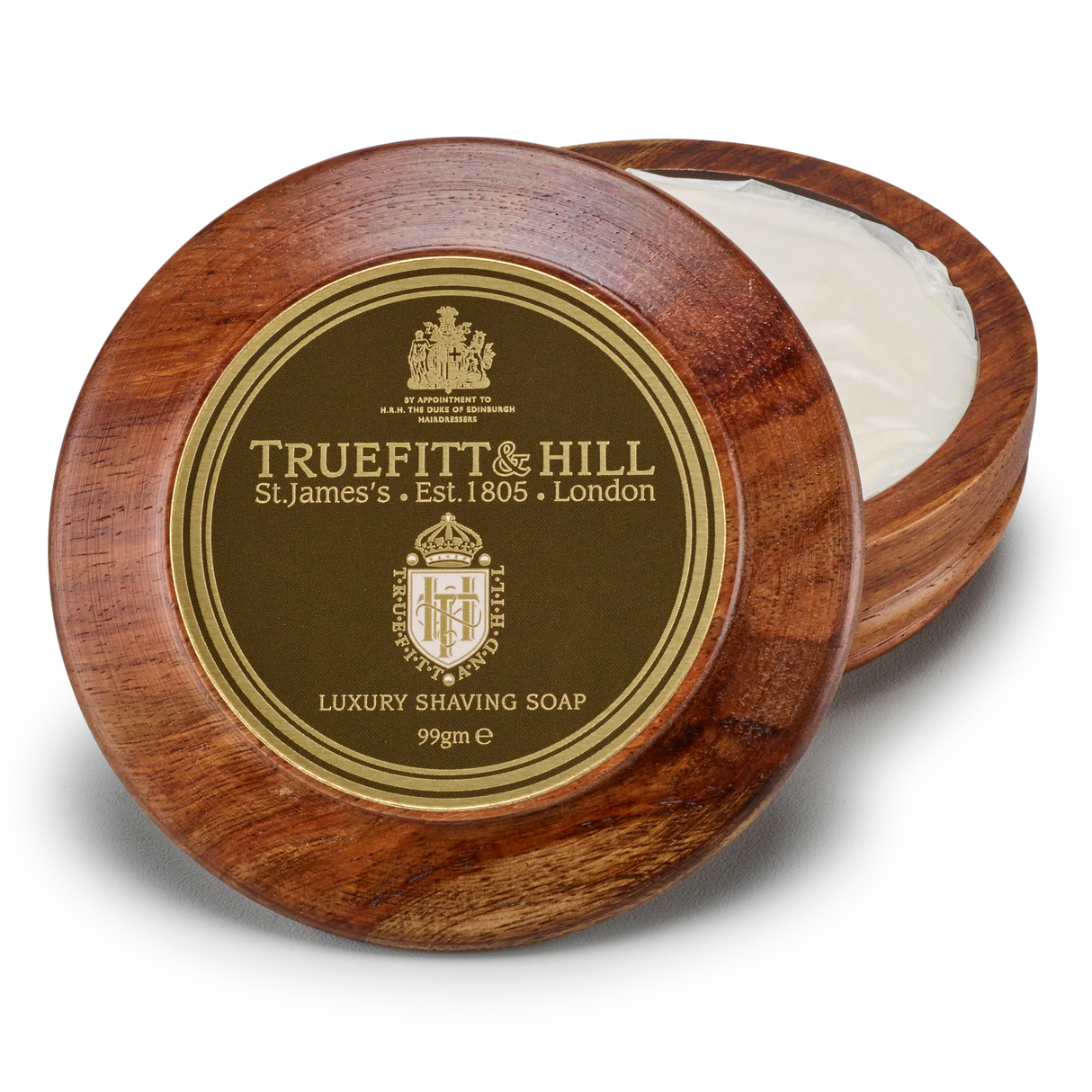 Truefitt & Hill Luxury barbersåpe i treskål 