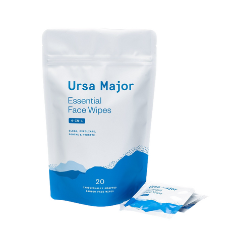 Ursa Major Essential Face Wipes 20-pakning