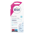 Veet Pure Cold Wax Strips ansikt sensitiv hud 20 stk 