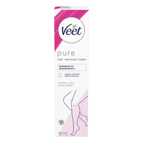 Veet Pure hårfjerningskrem ben & kropp normal hud 