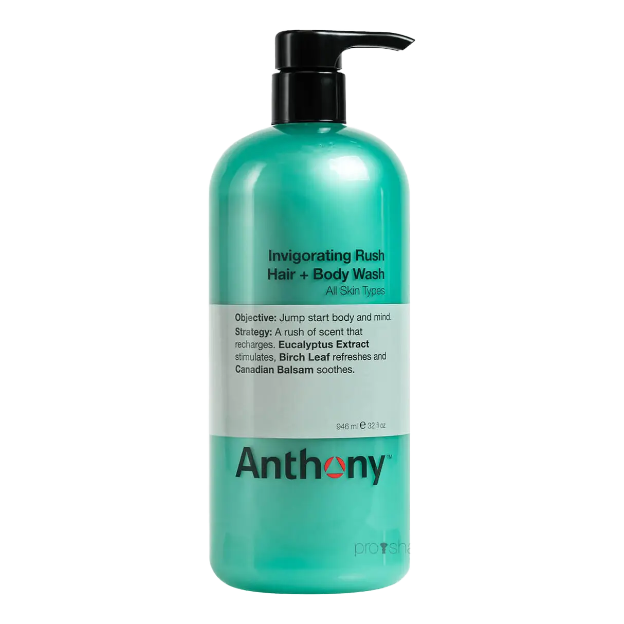 Anthony Invigorating Rush Hair & Body Wash 