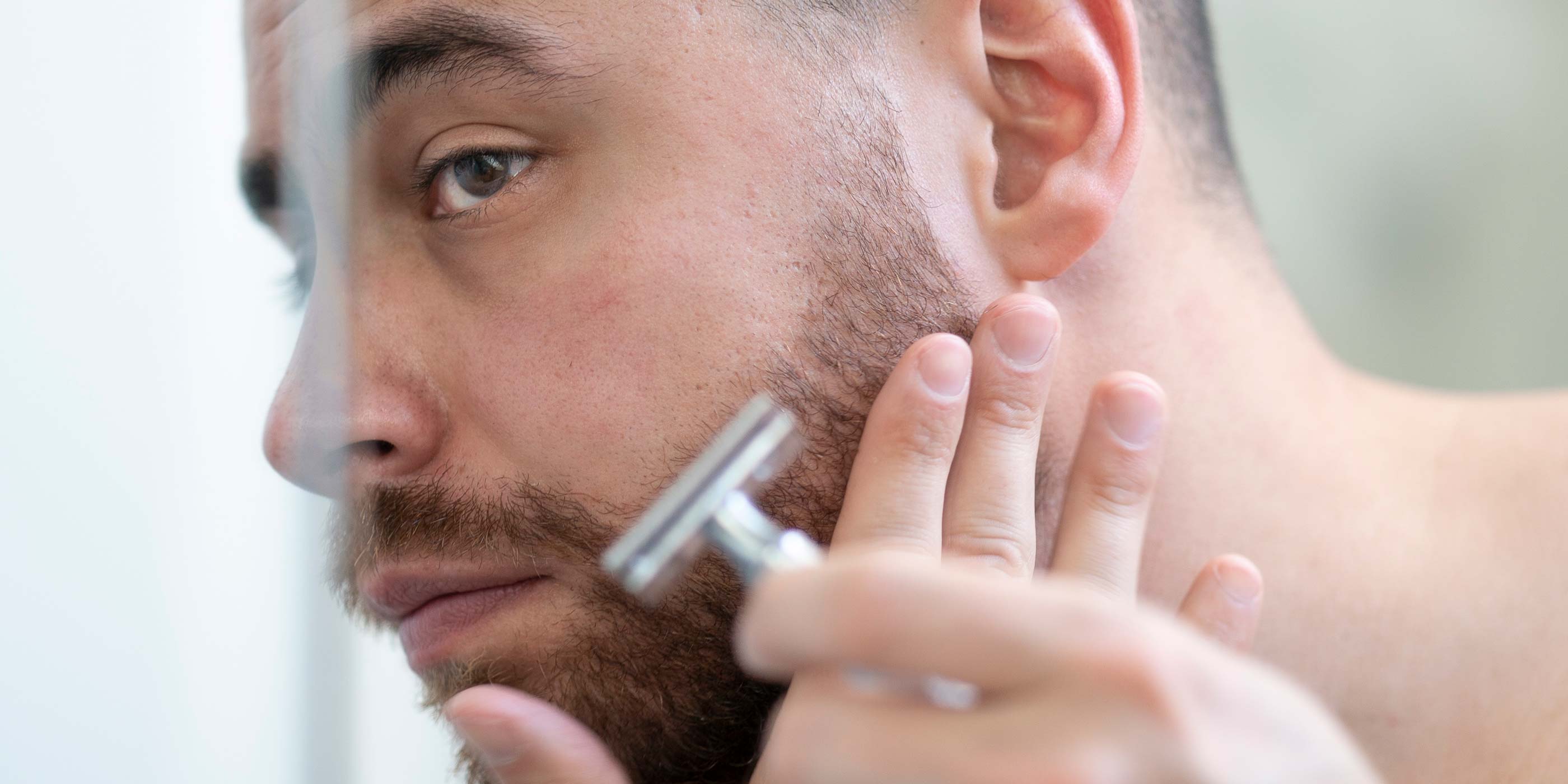 Barbering rundt skjegg