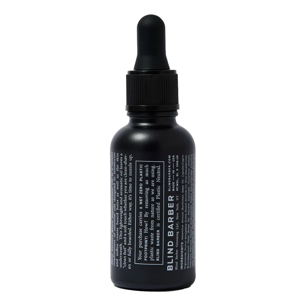 Blind Barber Beard & Face Replenishment skjeggolje 