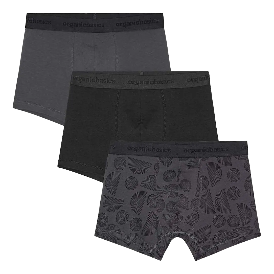 Organic Basics Cotton Stretch boxershorts 3-pakning 