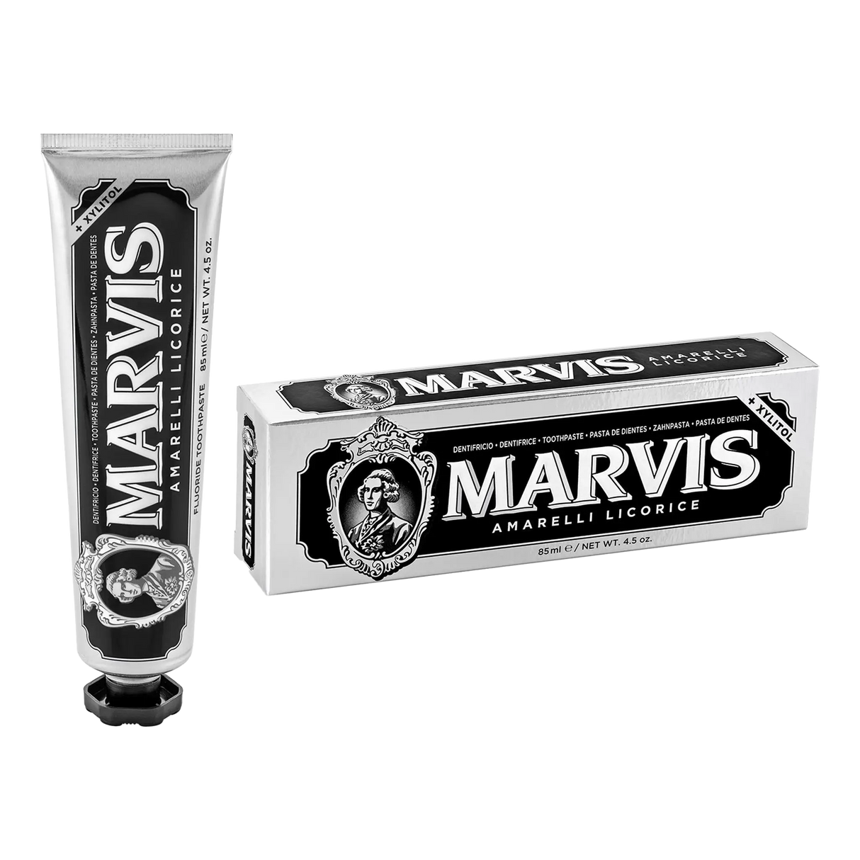 Marvis tannkrem - Amarelli Licorice Mint 