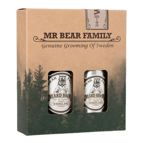 Mr Bear Family Brew & Shaper skjeggsett 