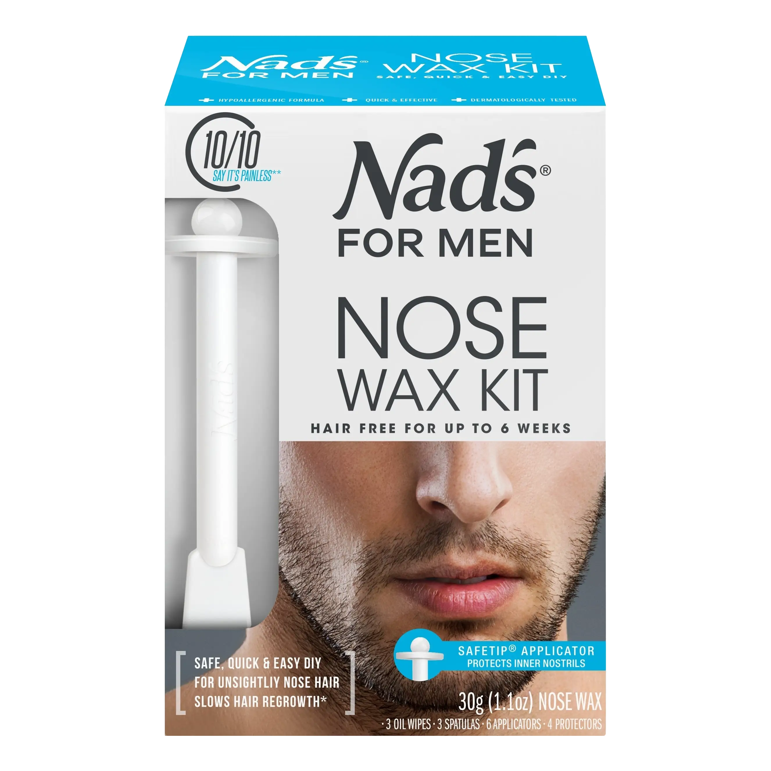 Nad's Nose Wax Kit voks til fjerning av nesehår 