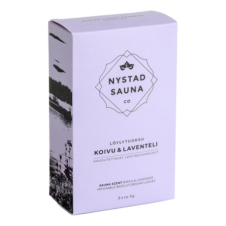 Nystad Sauna Scent Bjørk og Lavendel 