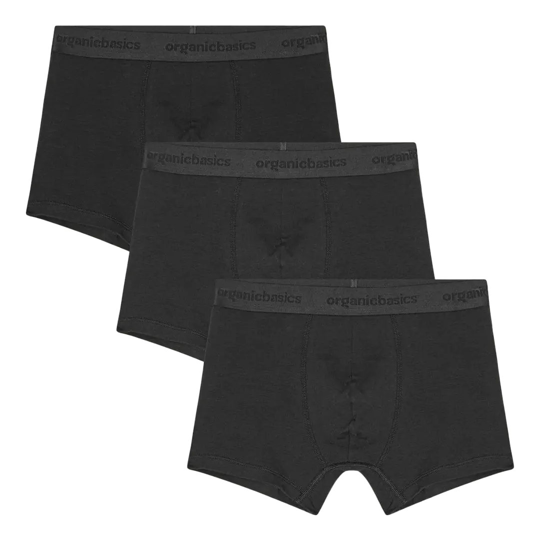 Organic Basics Cotton Stretch boxershorts 3-pakning 