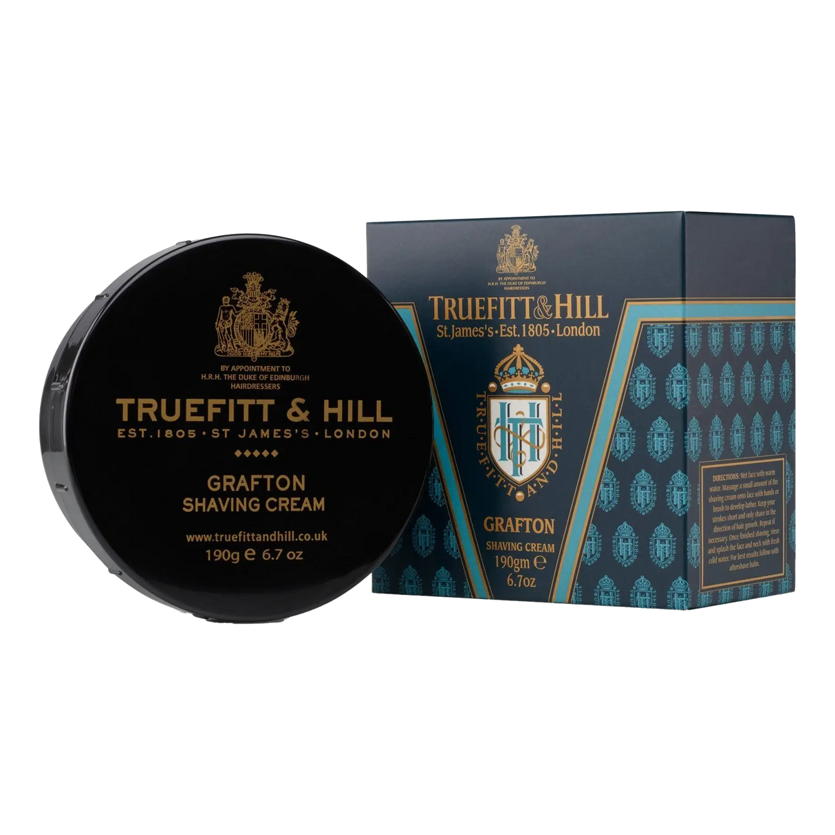 Truefitt & Hill barberkrem i skål - Grafton 