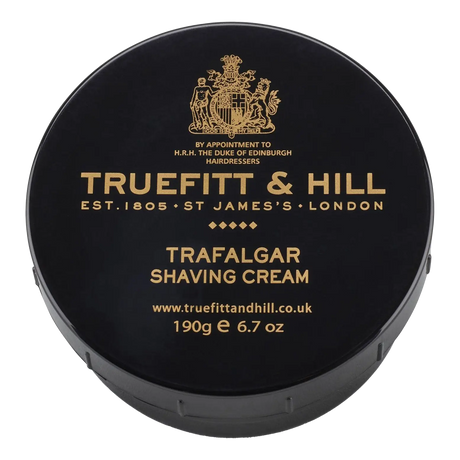 Truefitt & Hill barberkrem i skål - Trafalgar 