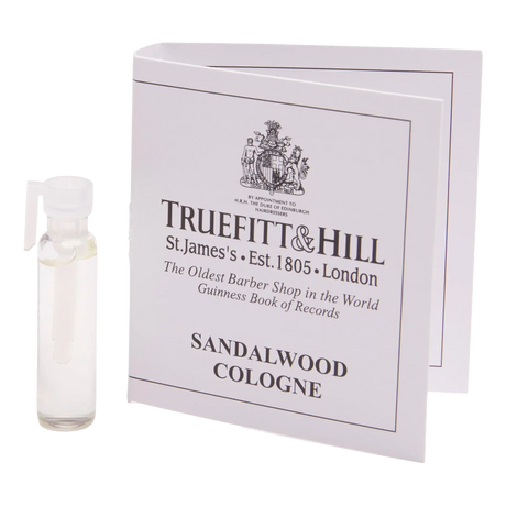 Truefitt & Hill Cologne vareprøve Sandeltre 