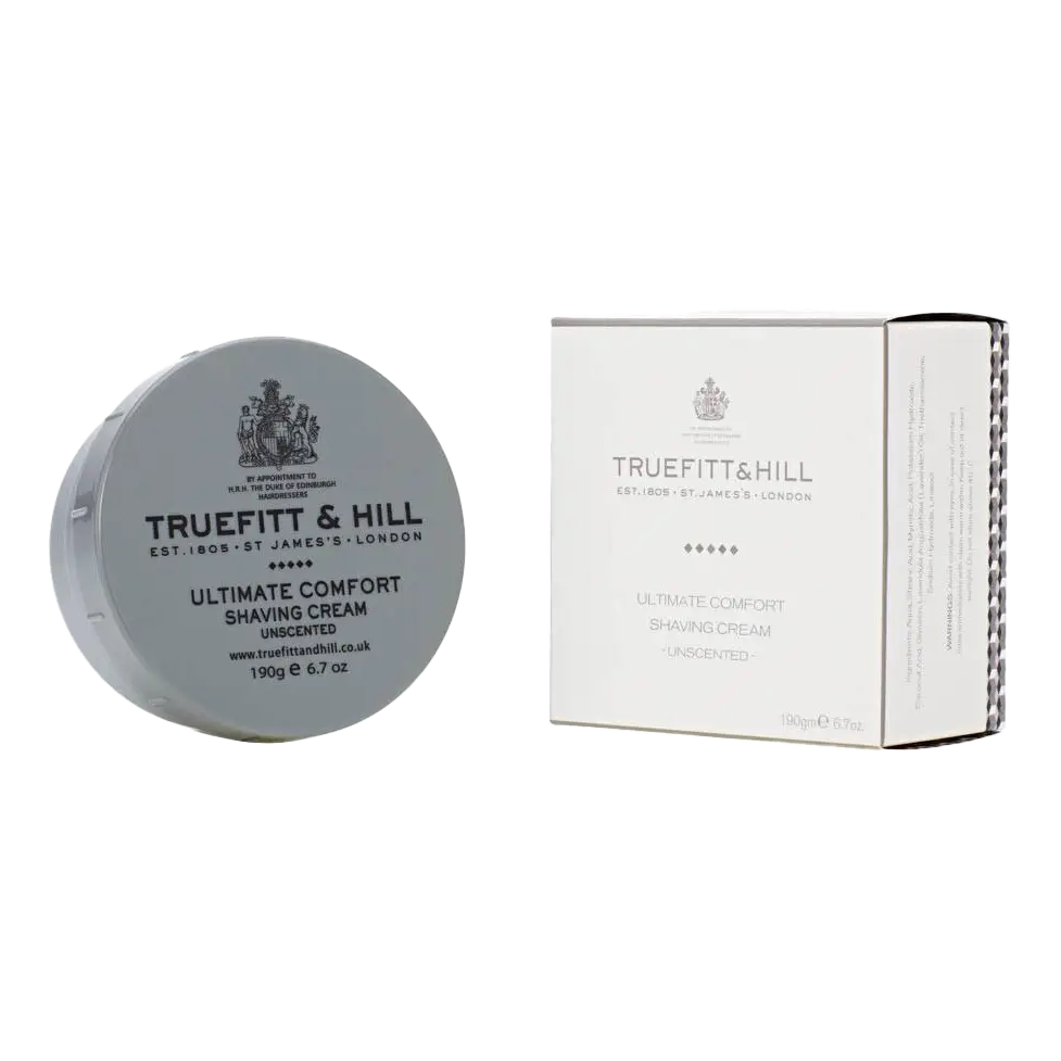 Truefitt & Hill Ultimate Comfort barberkrem i skål 