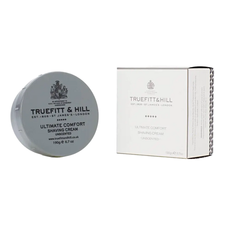 Truefitt & Hill Ultimate Comfort barberkrem i skål 