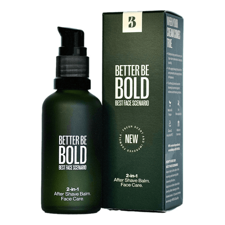 Better Be Bold 2-i-1 Aftershave Balm og ansiktskrem