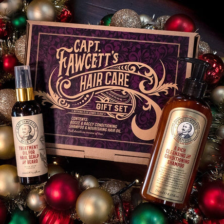 Captain Fawcett's Hair Care gavesett