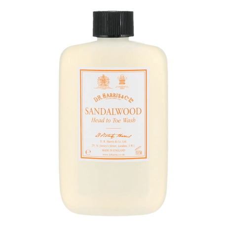 D. R. Harris Sandalwood Head to Toe Wash - sjampo og dusjsåpe